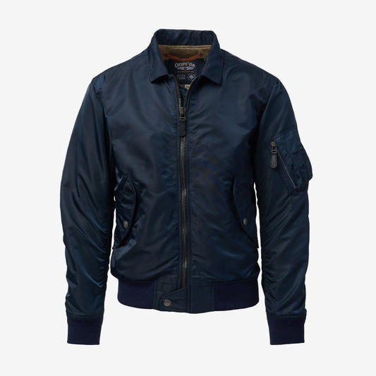 Douglas Bomber Jacket by Cockpit USA - Navy