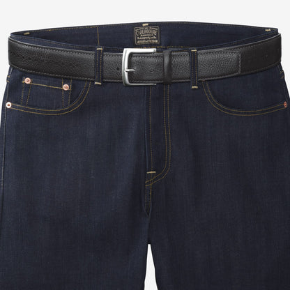 Brogue Street Belt - Black