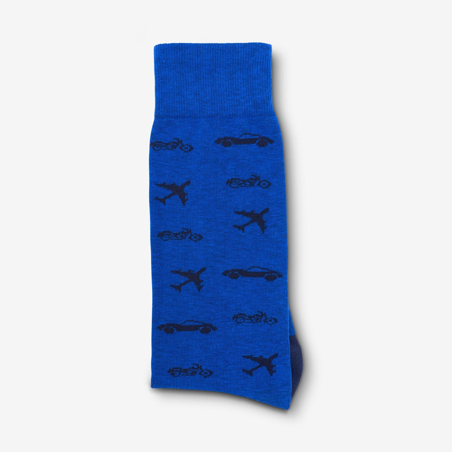 Transportation Sock - Blue