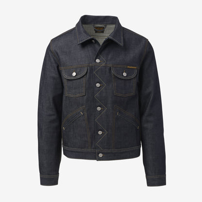 Raw Denim Jacket by Civilianaire - Indigo Denim