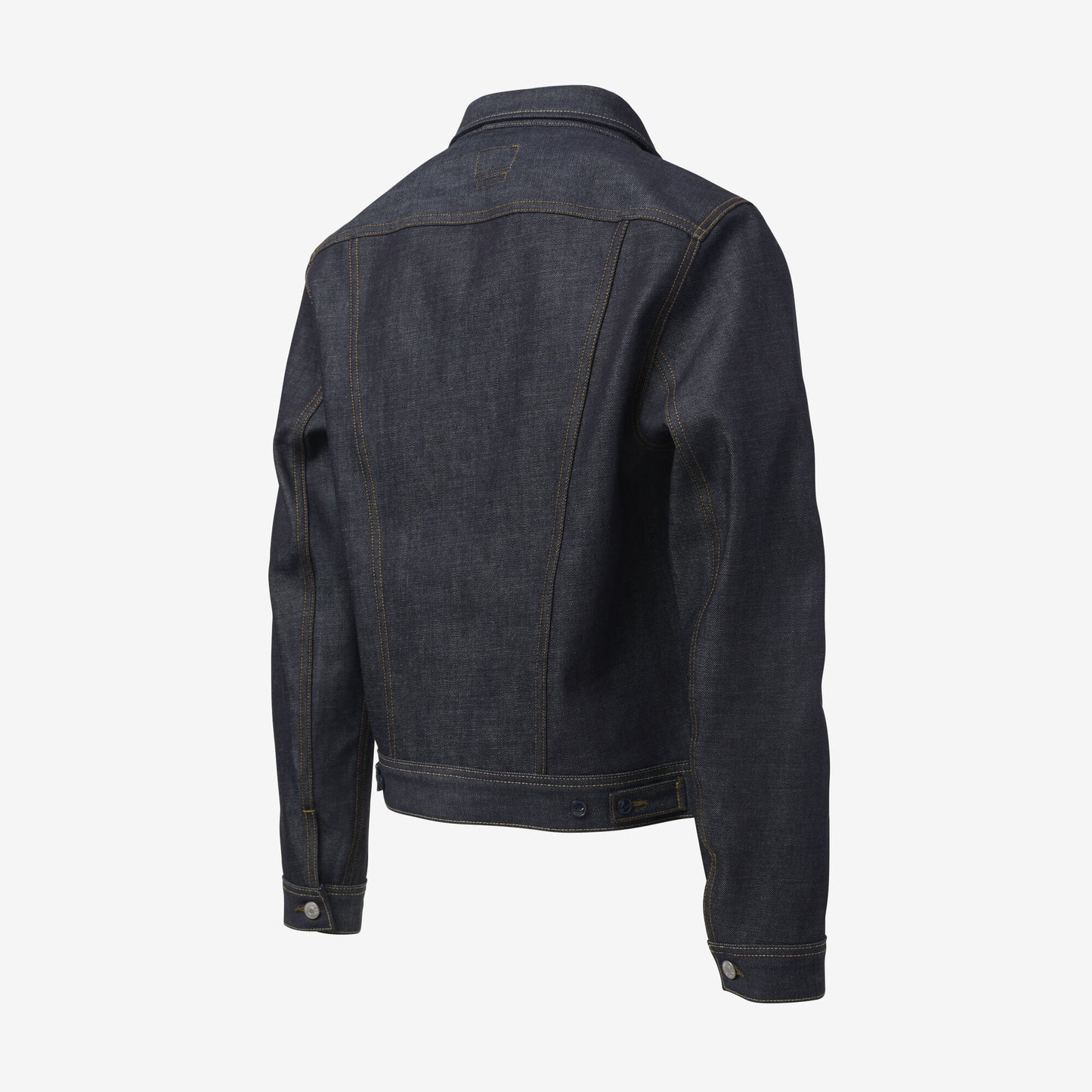 Raw Denim Jacket by Civilianaire - Indigo Denim