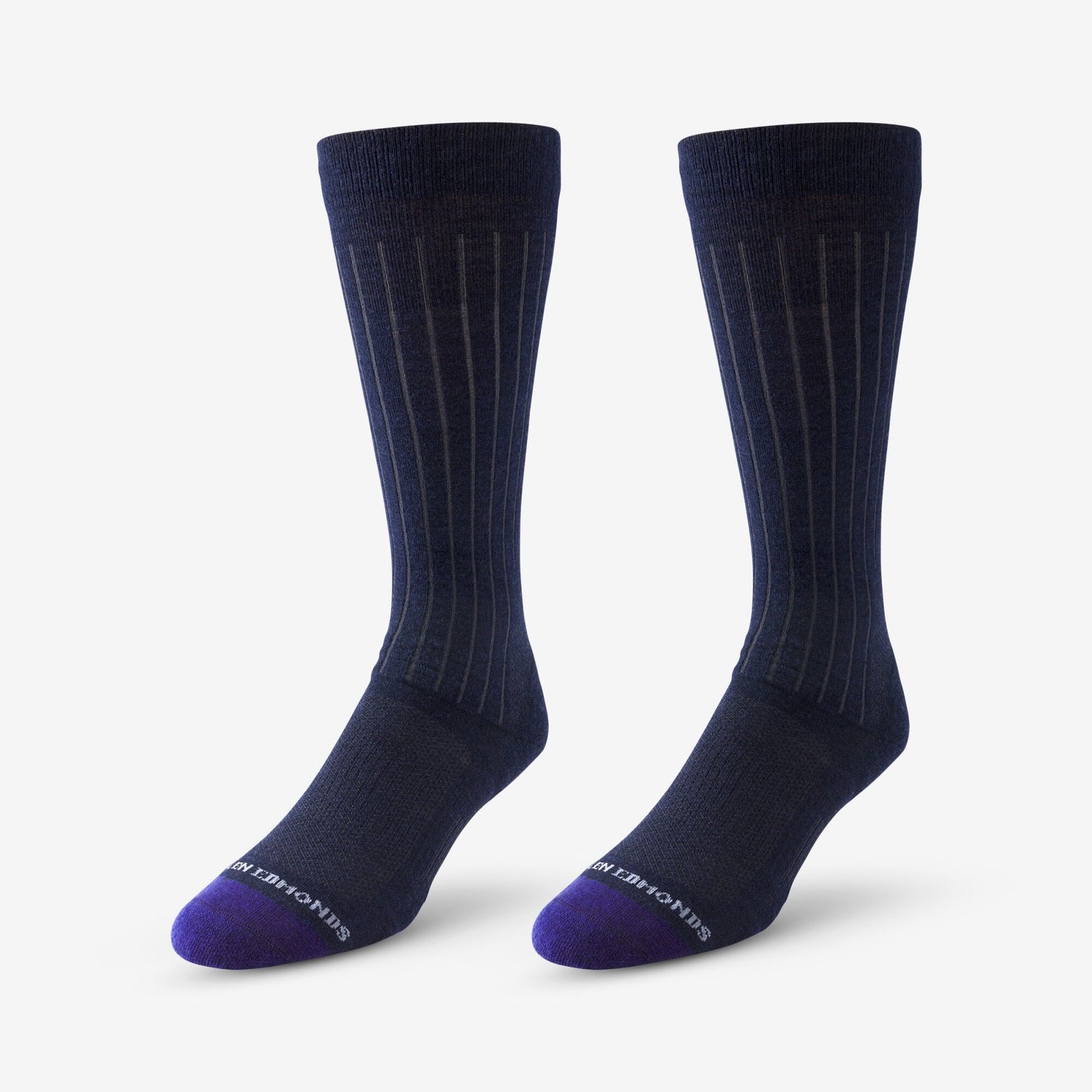 Mid-Calf Merino Cool™ Dress Socks - Navy