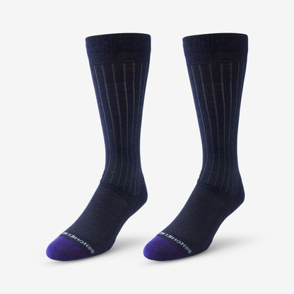 Mid-Calf Merino Cool™ Dress Socks - Navy