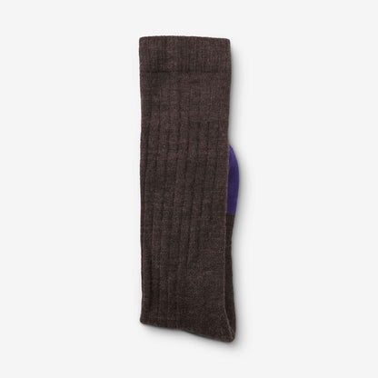 Mid-Calf Merino Cool™ Dress Socks - Brown