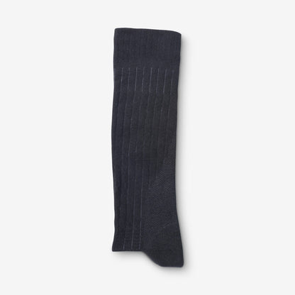 Mid-Calf Cotton Air™ Dress Socks - Black