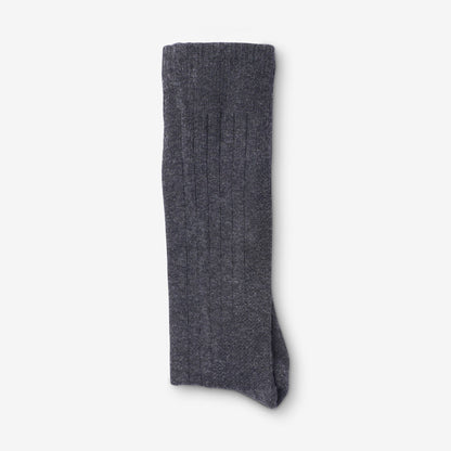 Mid-Calf Cotton Air™ Dress Socks - Charcoal