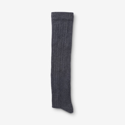 Over-the-Calf Cotton Air™ Dress Socks - Charcoal