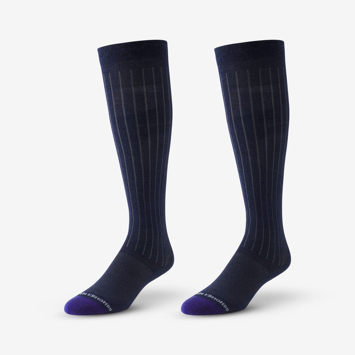 Over-the-Calf Cotton Air™ Dress Socks - Navy