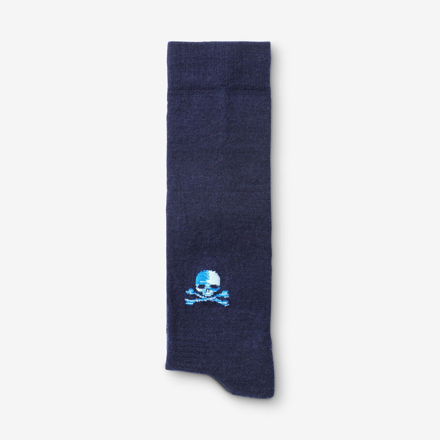 Skull & Cross Bones Merino Cool™ Dress Socks - Navy