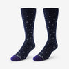 Navy with White Dots