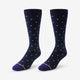 Navy with White Dots