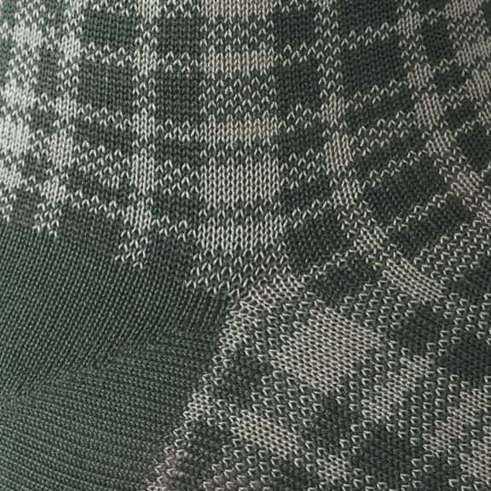 Mid-Calf Pattern Dress Sock - Green Plaid
