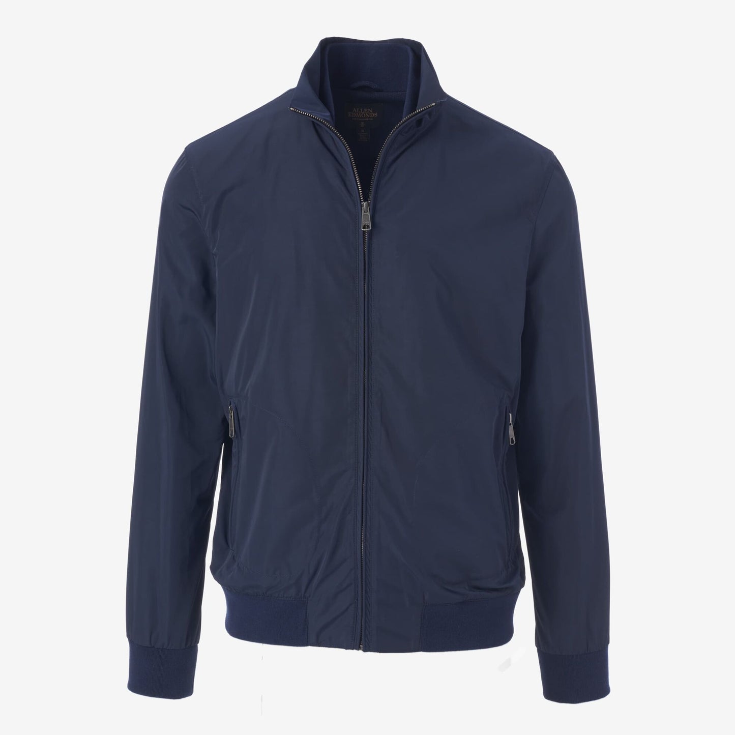 Ludlow Nylon Bomber Jacket - Navy