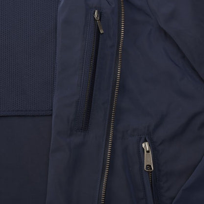 Ludlow Nylon Bomber Jacket - Navy