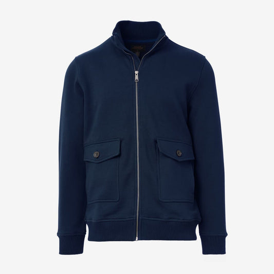 Bayside Full Zip Fleece - Navy