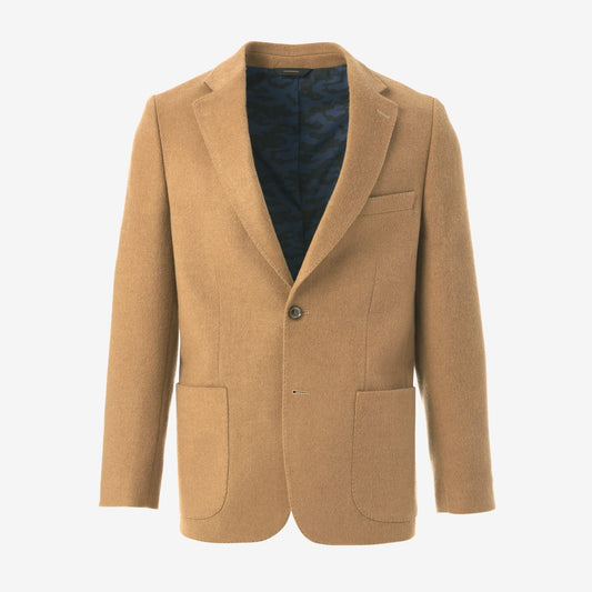 Carter Sport Coat - Camel Brushed Wool