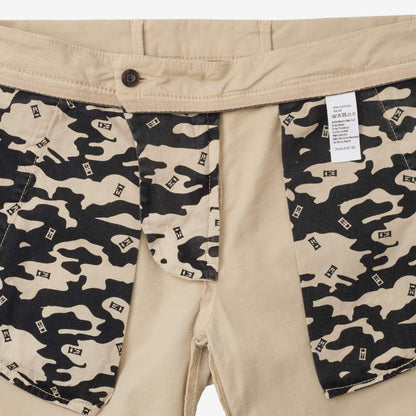 Harrison Stretch Slim Fit Chinos - Khaki