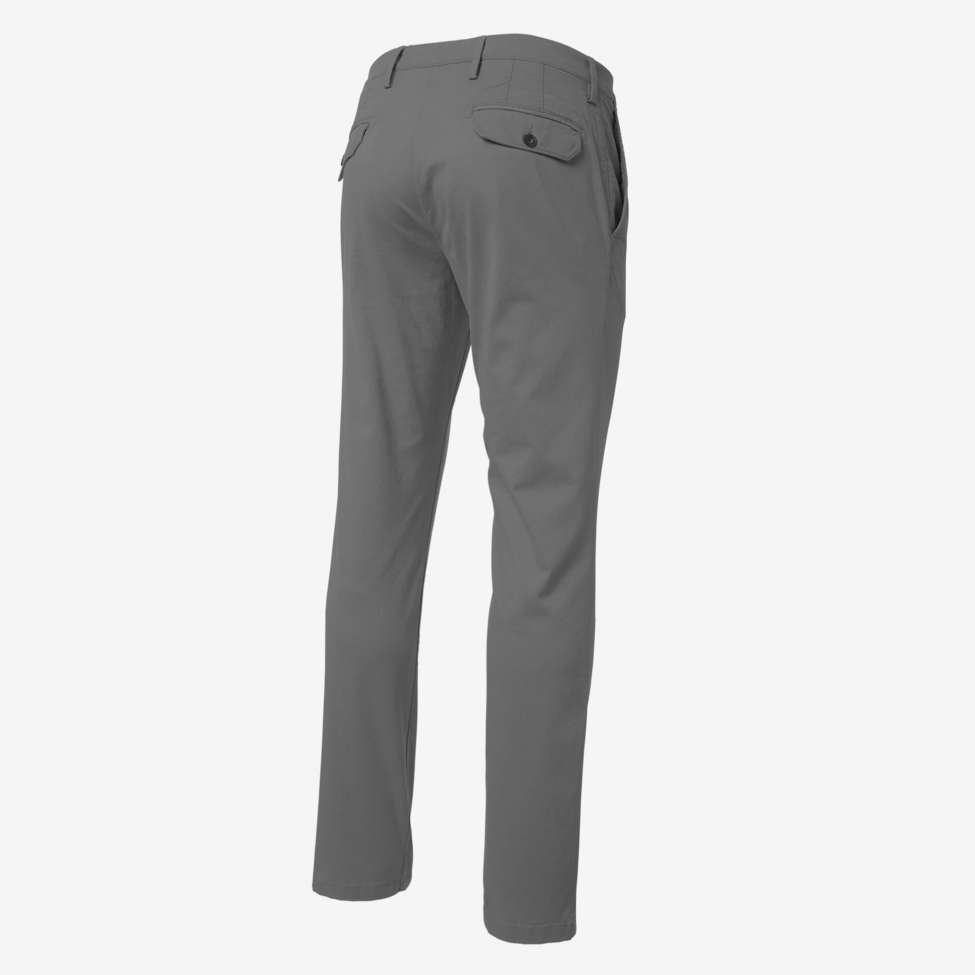 Harrison Stretch Slim Fit Chinos - Grey