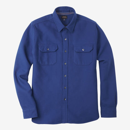 Heavyweight Stretch Work Shirt - Blue