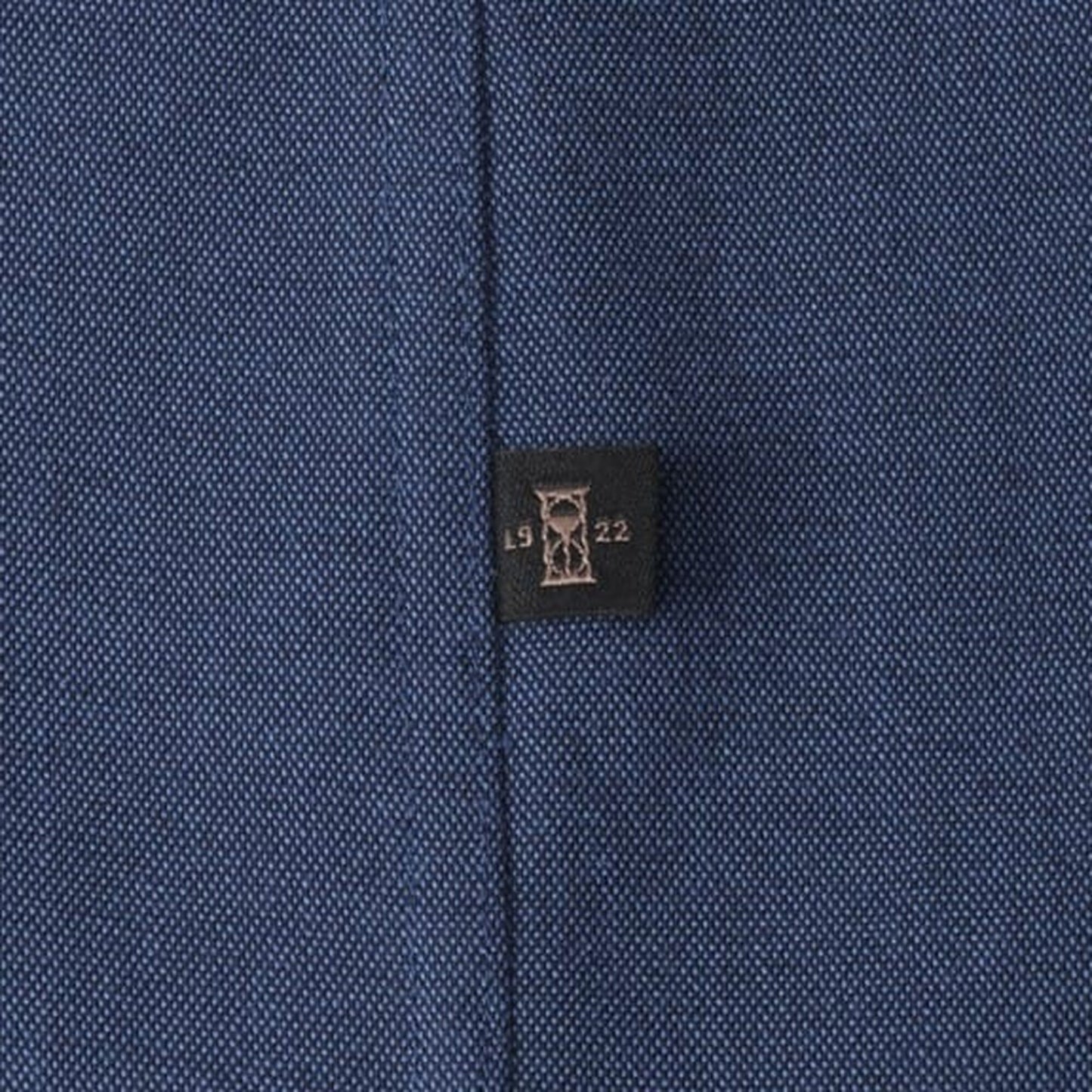 Indigo Cotton Sport Shirt - Indigo Denim
