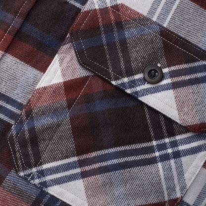 Burnside Flannel Shirt by Pendleton - Brown Plaid