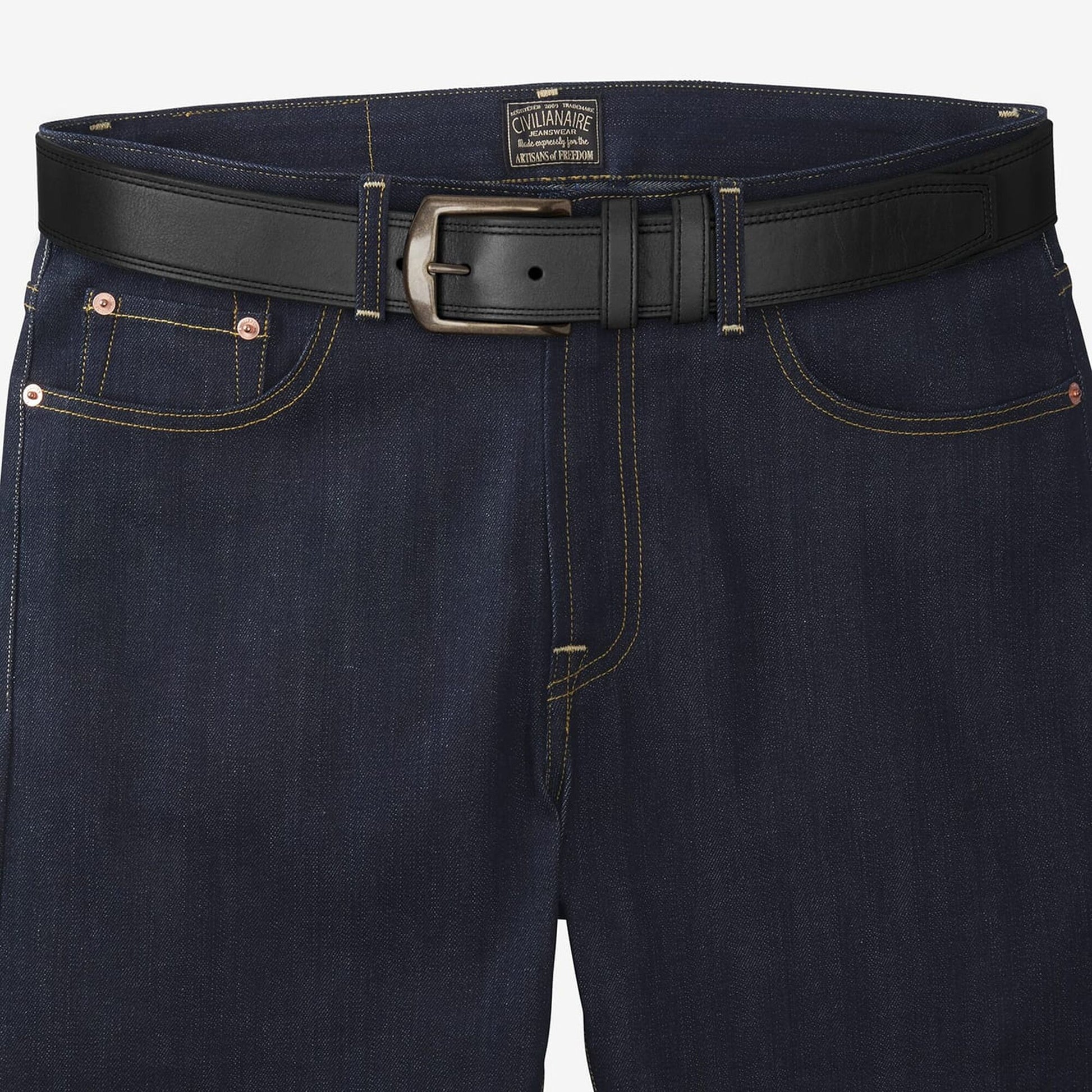 Ace Avenue Casual Belt - Black