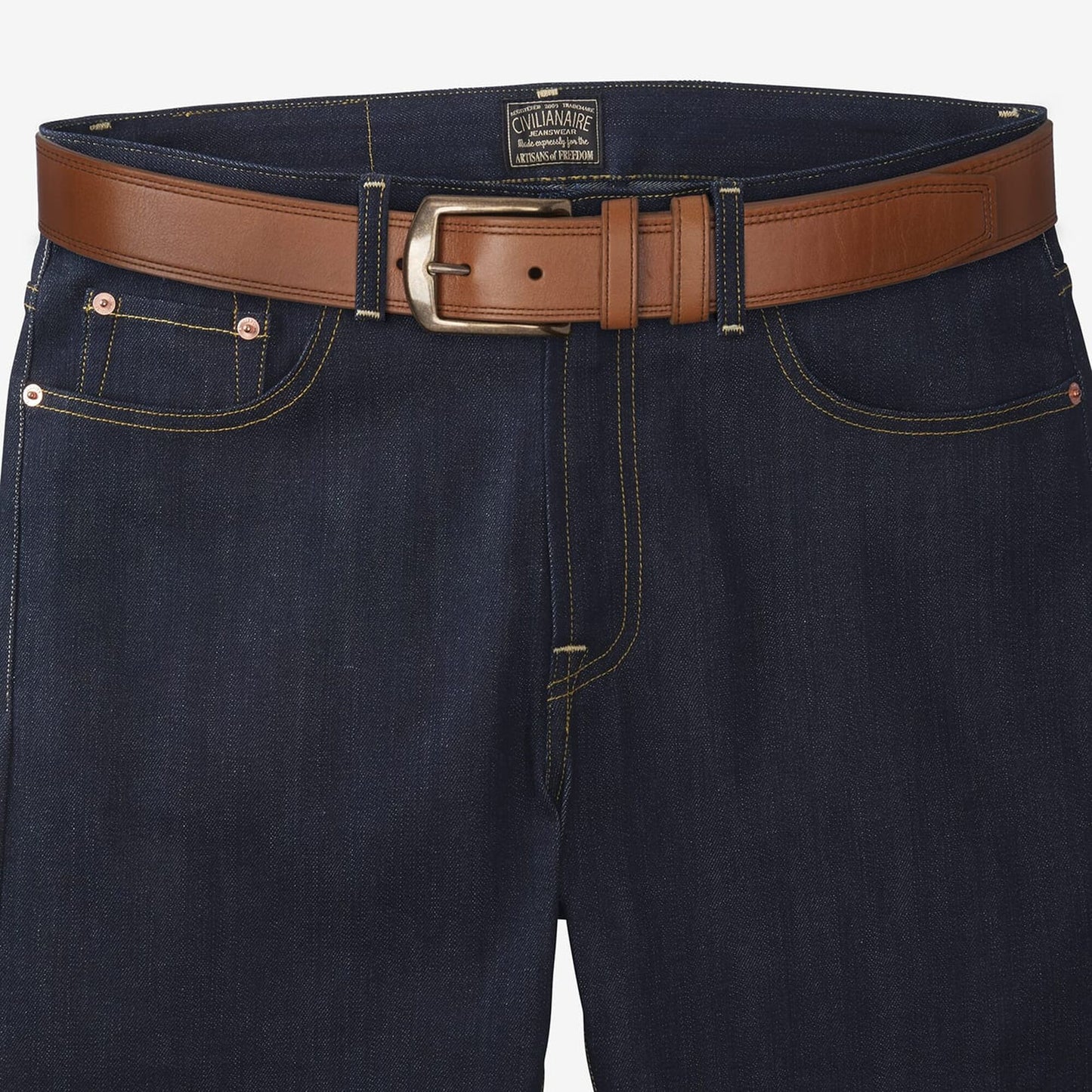 Ace Avenue Casual Belt - Tan