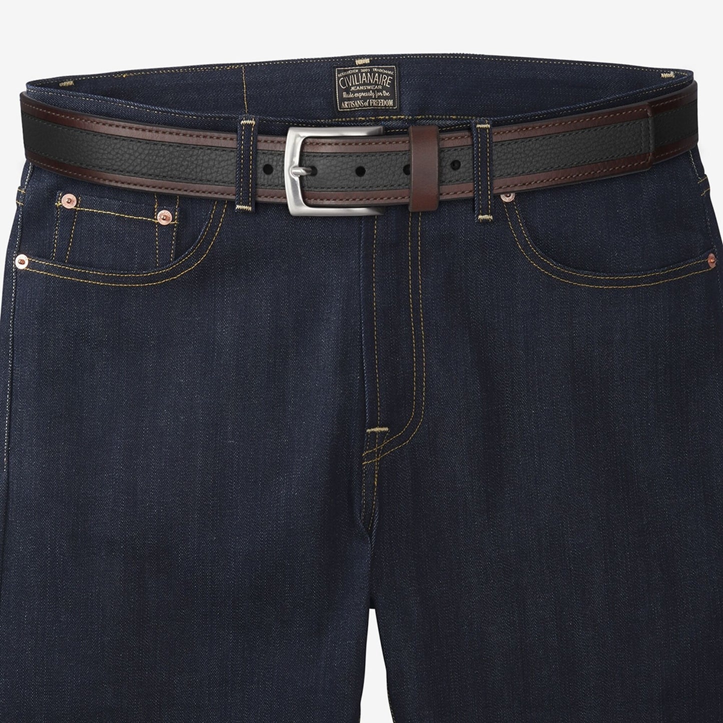 Nashua Street Casual Belt - Black