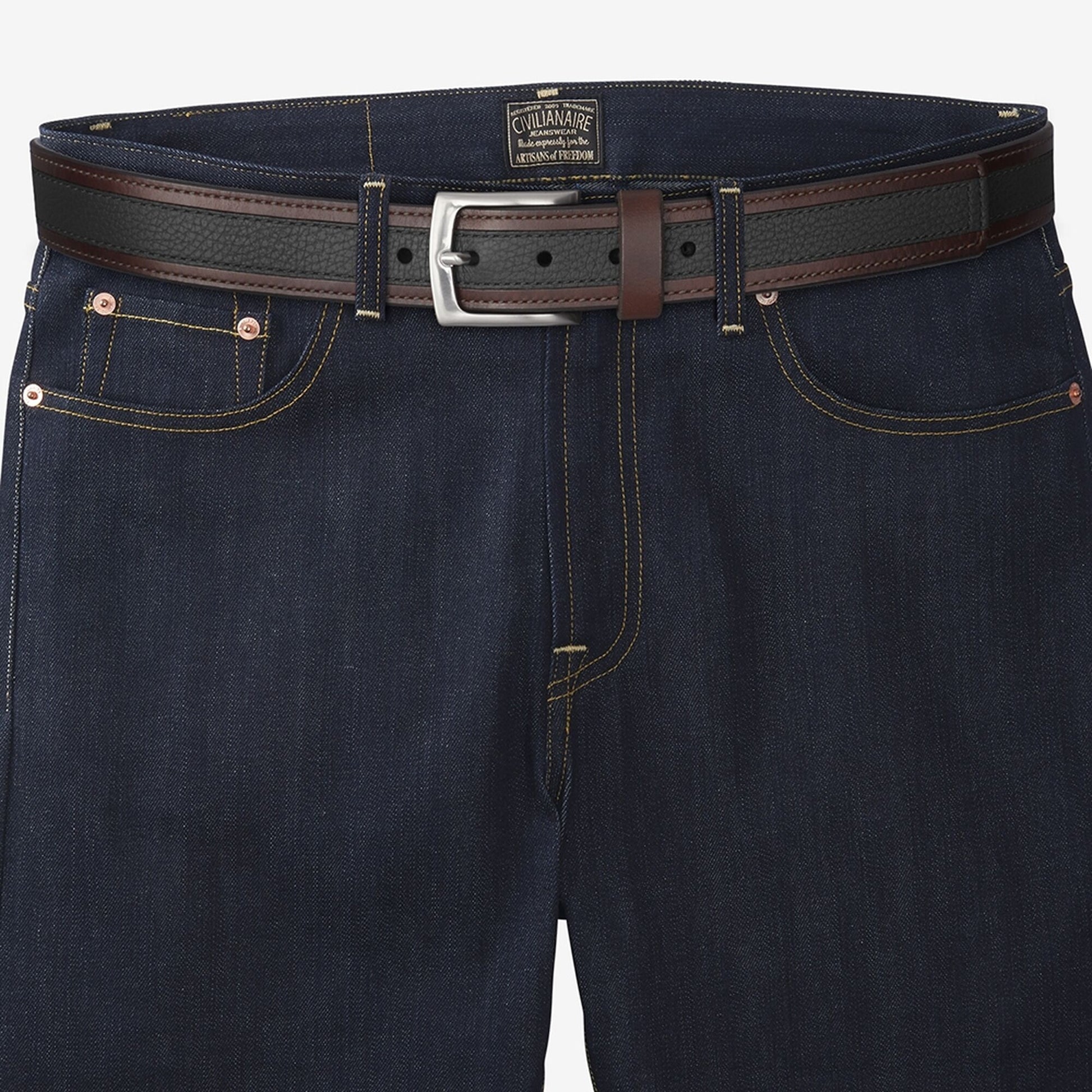 Nashua Street Casual Belt - Black