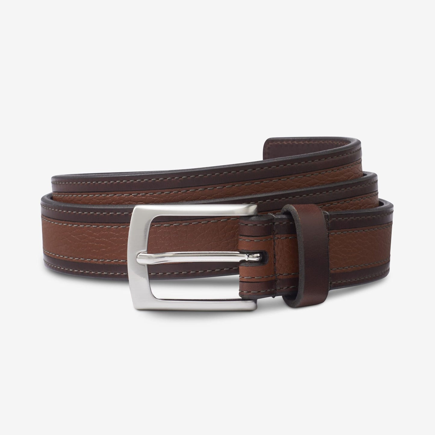 Nashua Street Casual Belt - Coffee