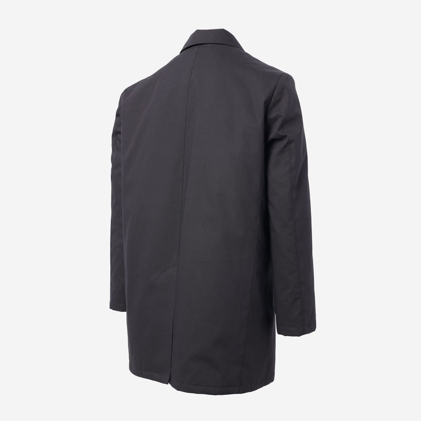 Roman Water Repellant Mac Coat - Black