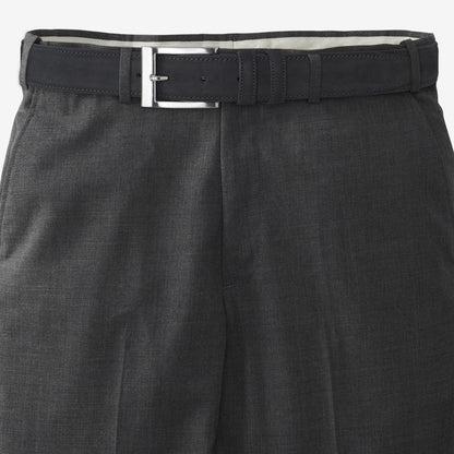 Wide Basic Suede Dress Belt - Dark Olive