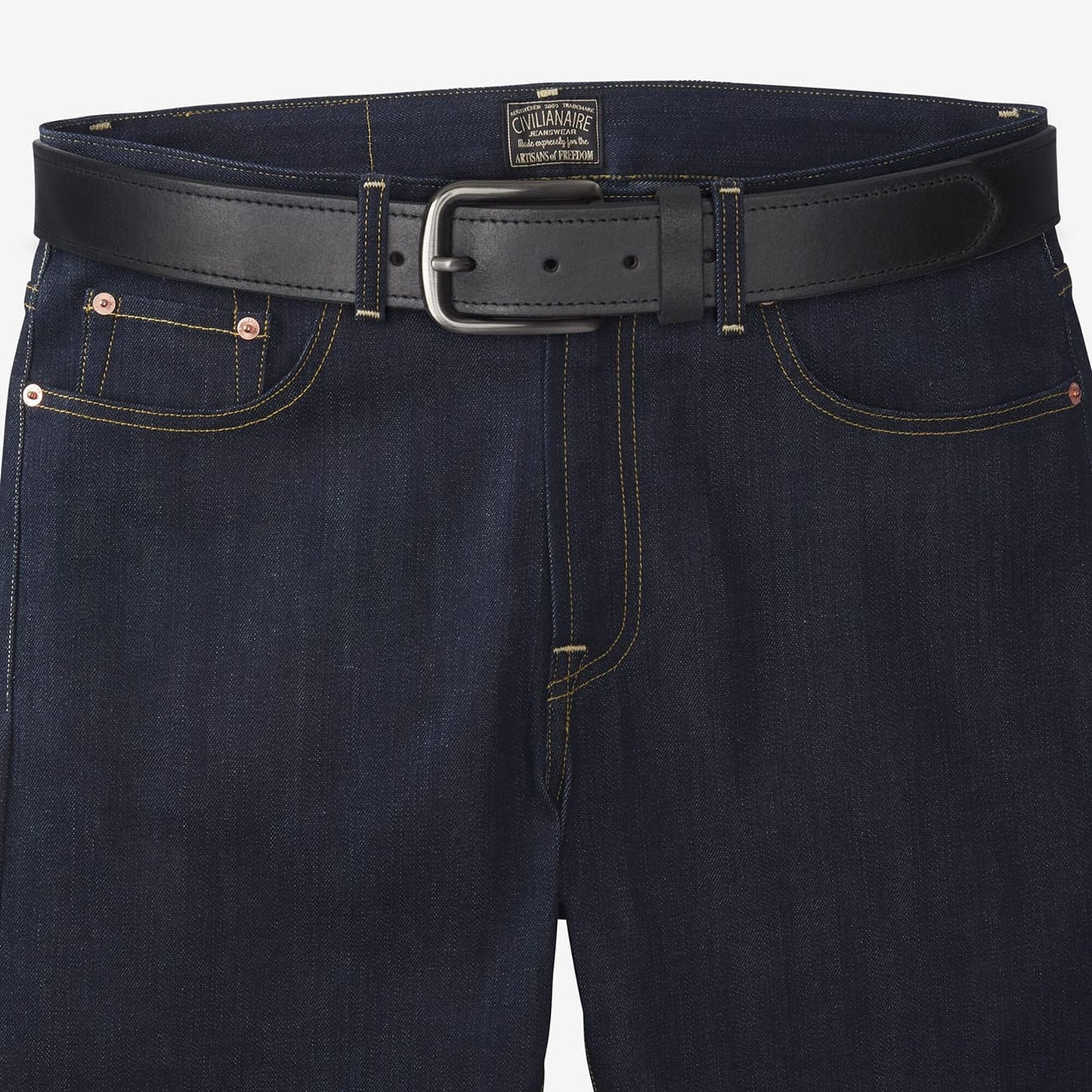 Atlantic Street Casual Belt - Black
