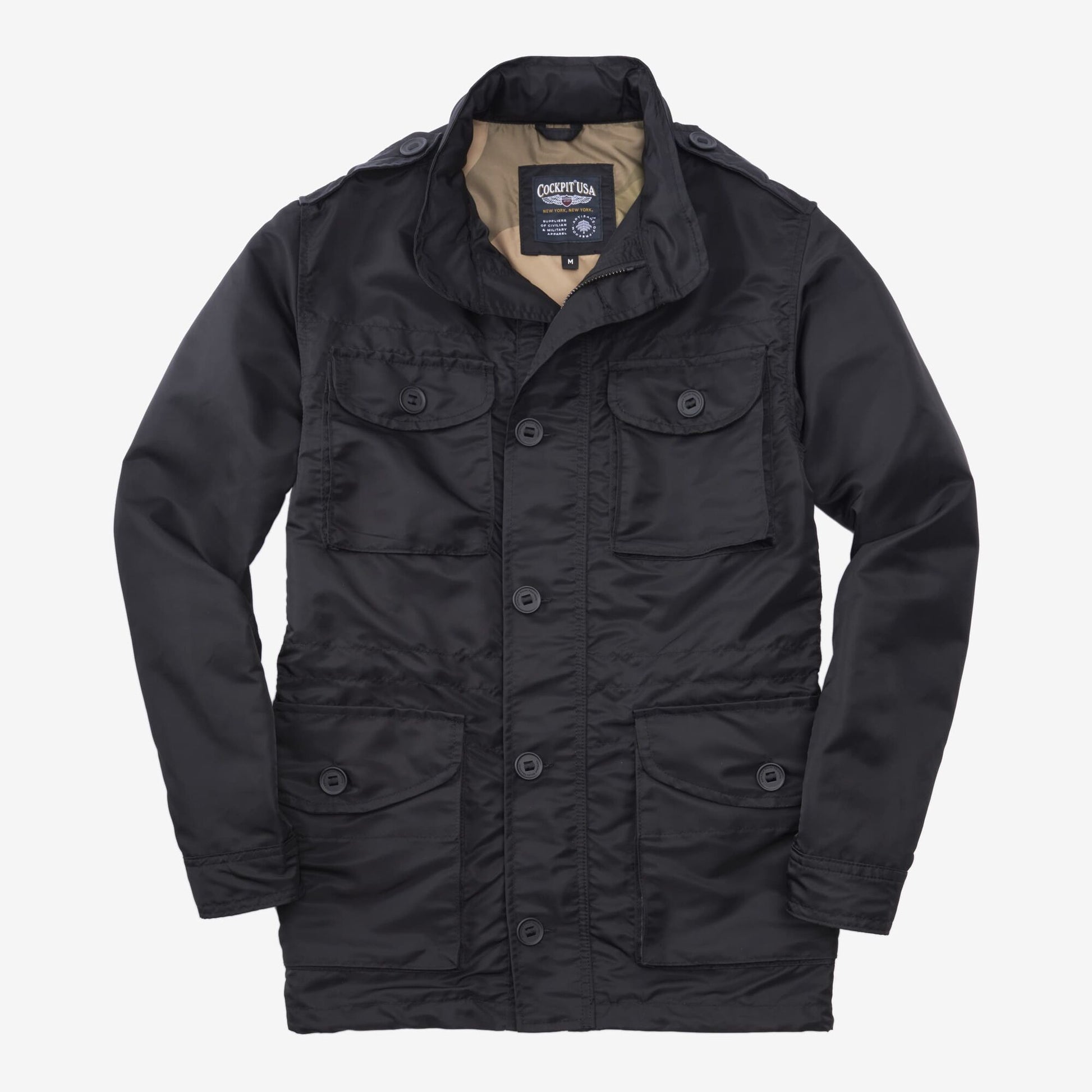 Freedom Field Jacket by Cockpit USA - Black
