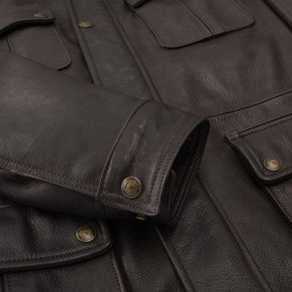 Dispatch Motorcycle Jacket by Cockpit USA - Brown