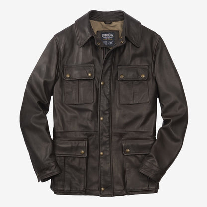 Dispatch Motorcycle Jacket by Cockpit USA - Brown
