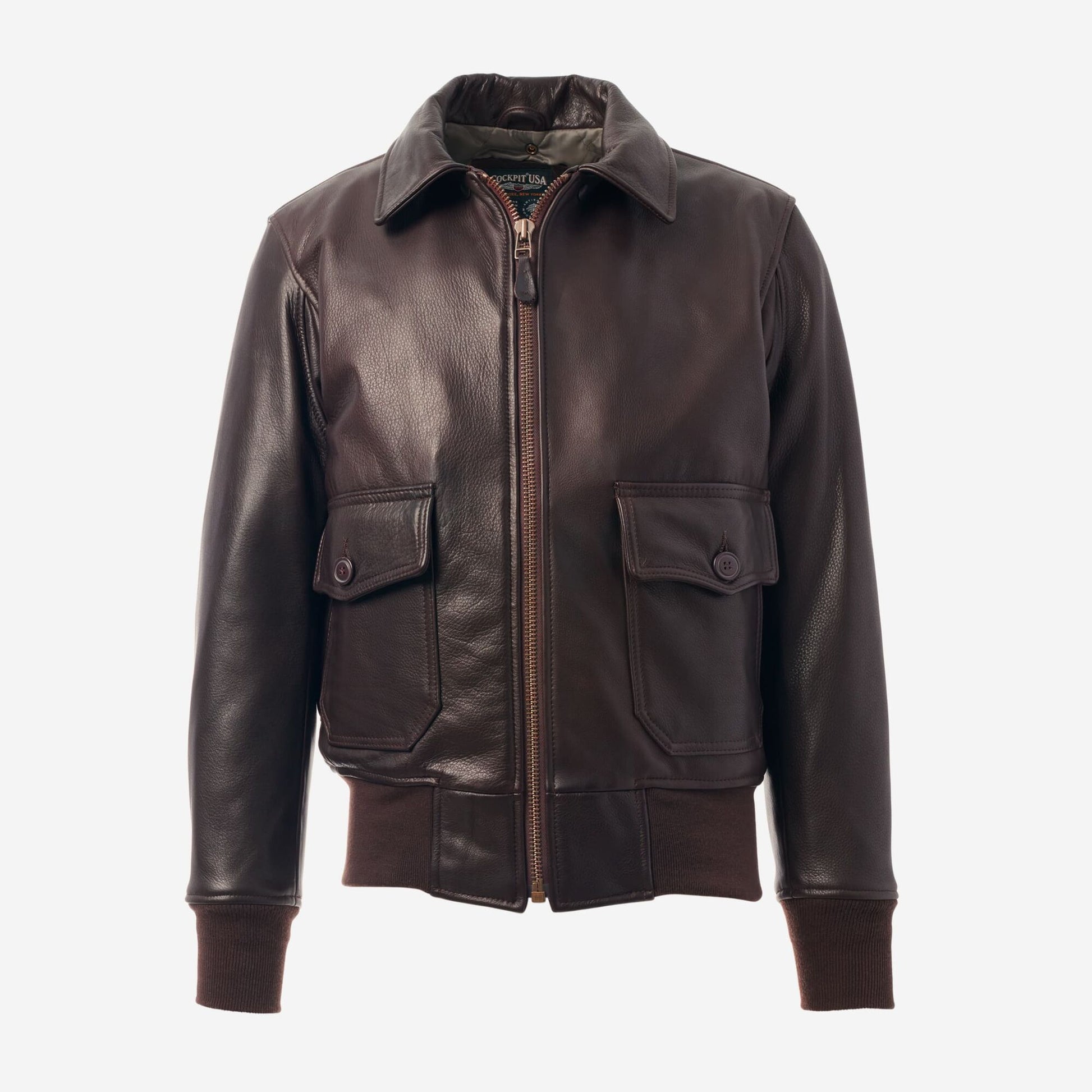 G1 Bomber Jacket by Cockpit USA - Brown