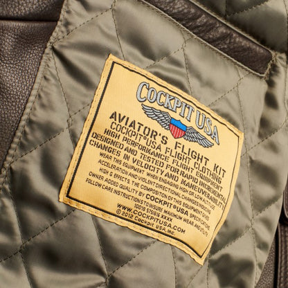 G1 Bomber Jacket by Cockpit USA - Brown
