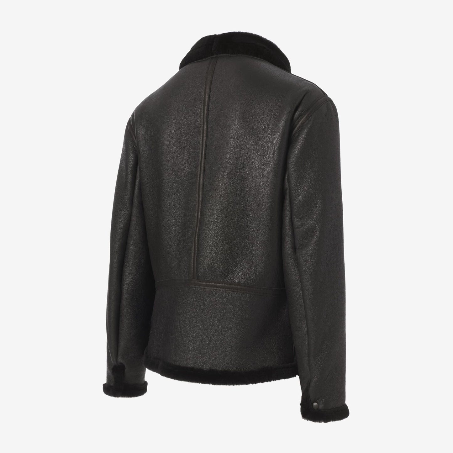 B-6 Sheepskin Jacket by Cockpit USA - Black