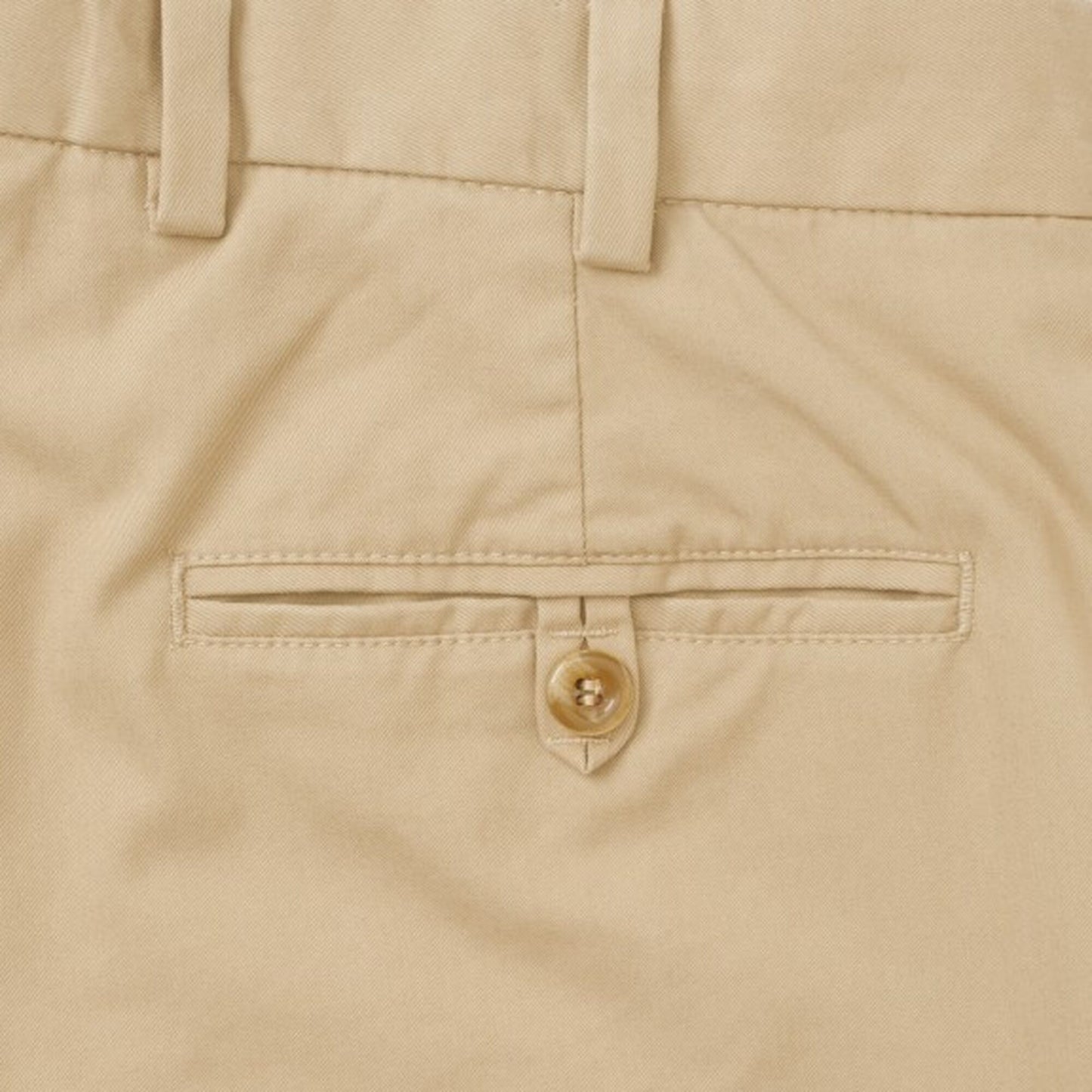 Classic Fit Smart Khaki Pants - Khaki