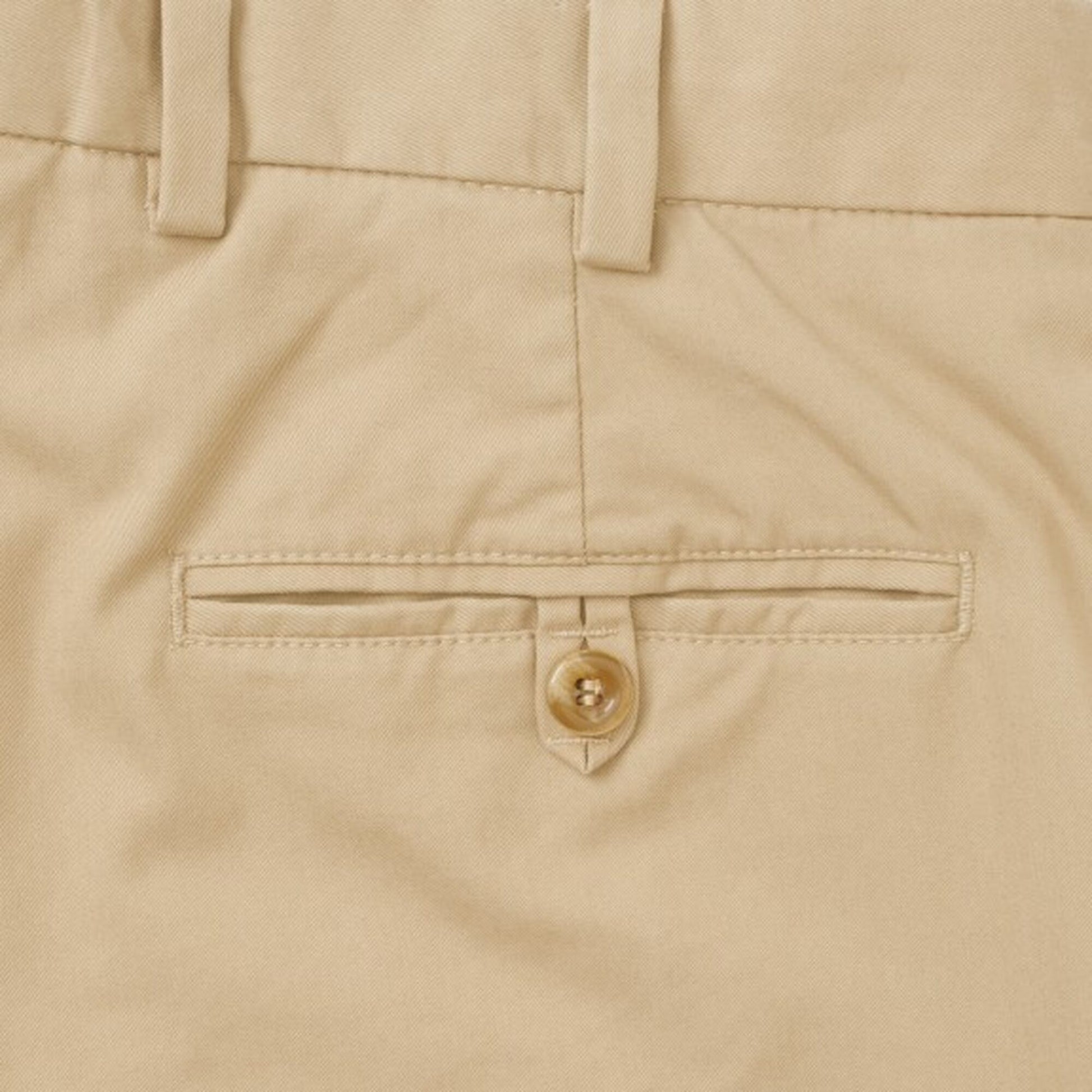 Classic Fit Smart Khaki Pants - Khaki