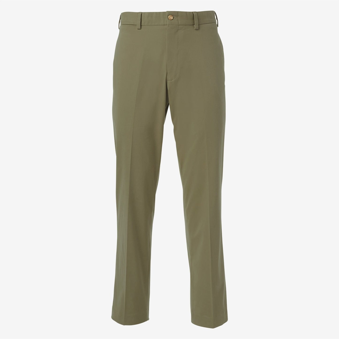 Classic Fit Smart Khaki Pants - Olive