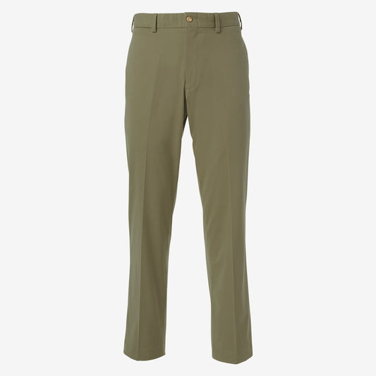 Classic Fit Smart Khaki Pants - Olive