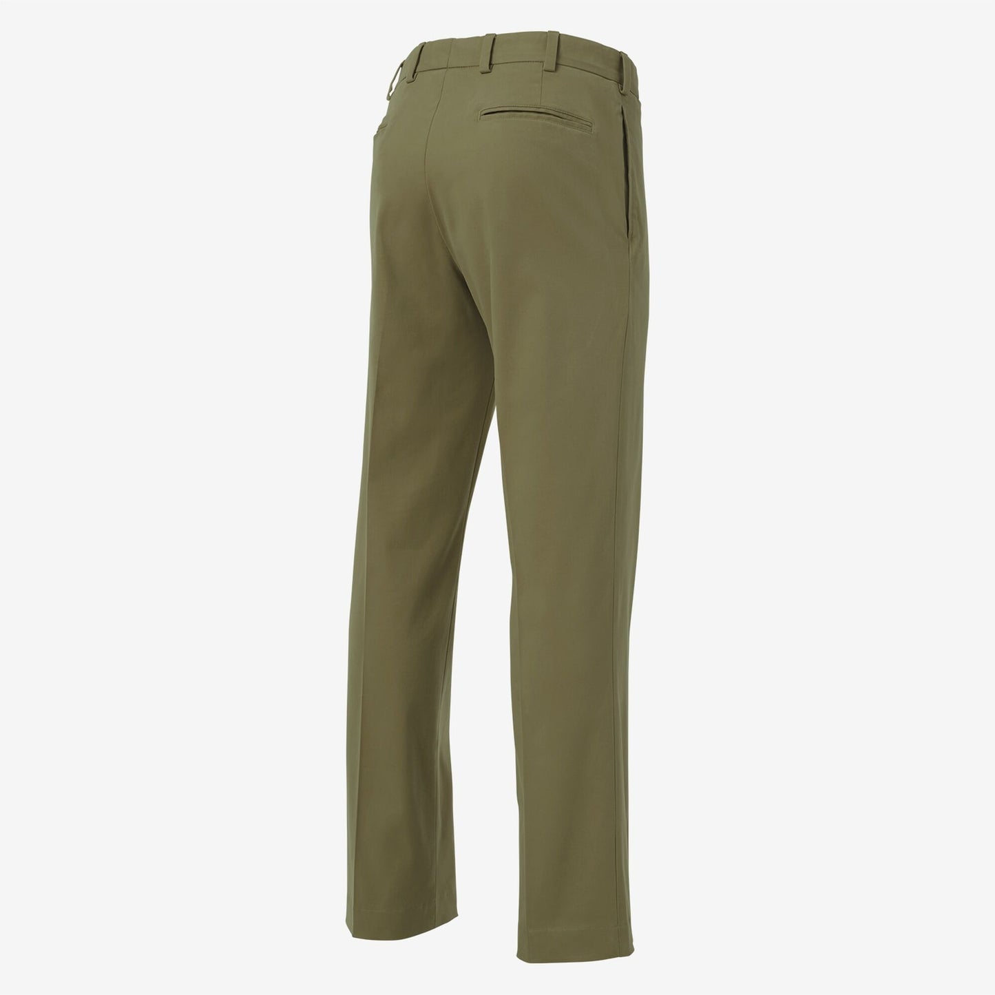 Classic Fit Smart Khaki Pants - Olive