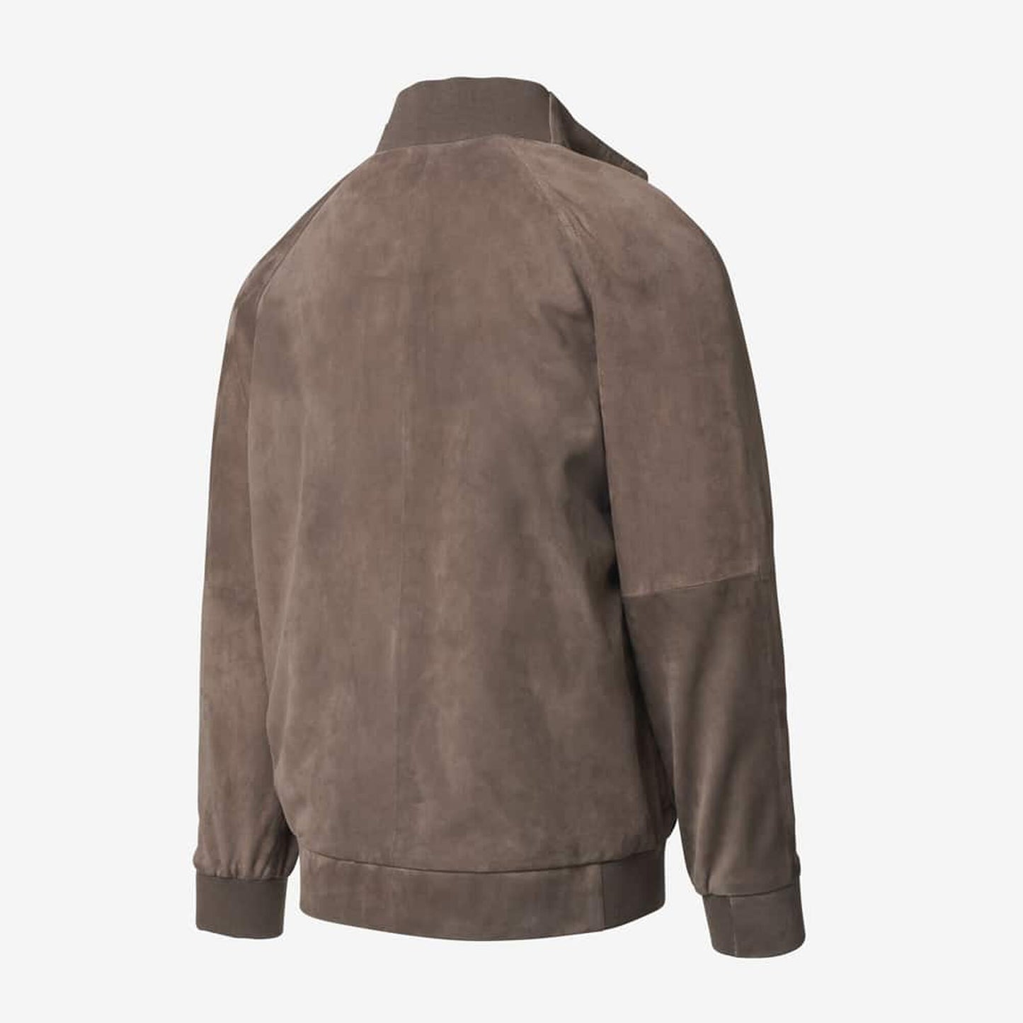 Herrington Goat Suede Jacket - Taupe