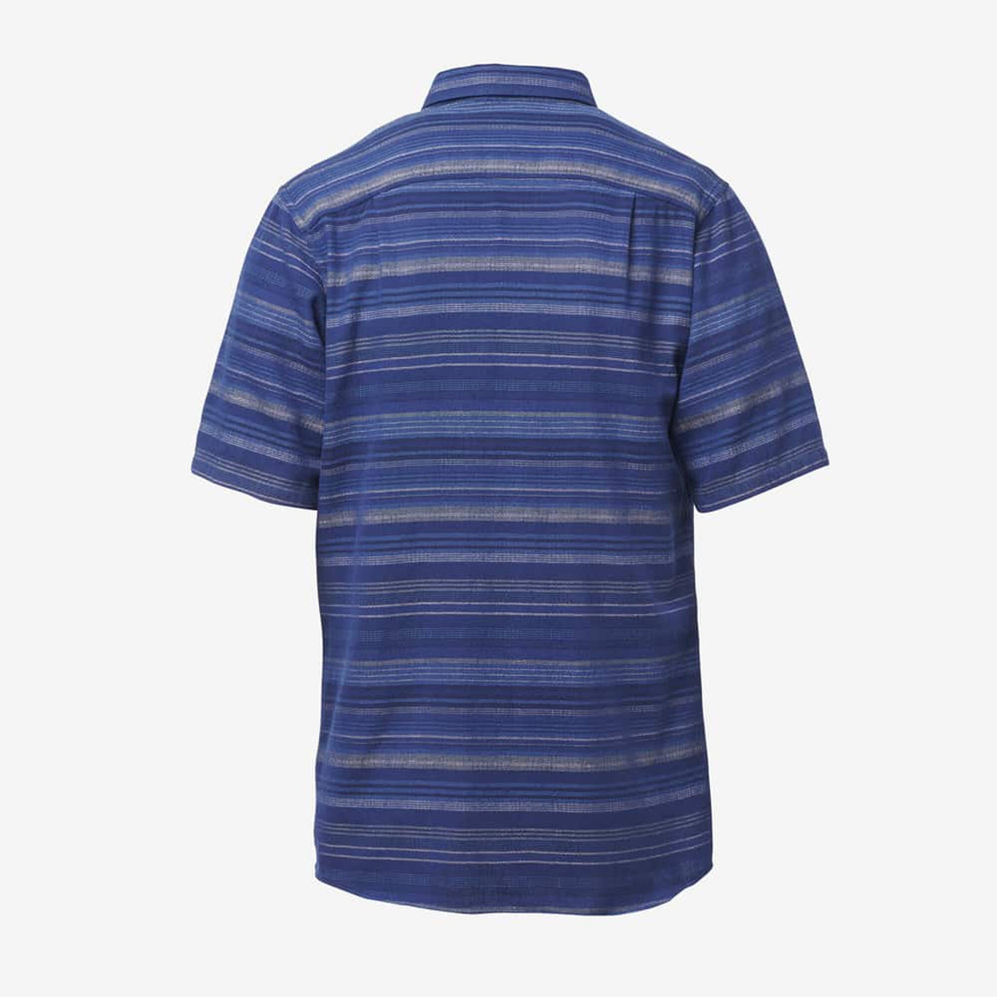 Stripe Kay Street Short Sleeve Shirt - Blue Stripe