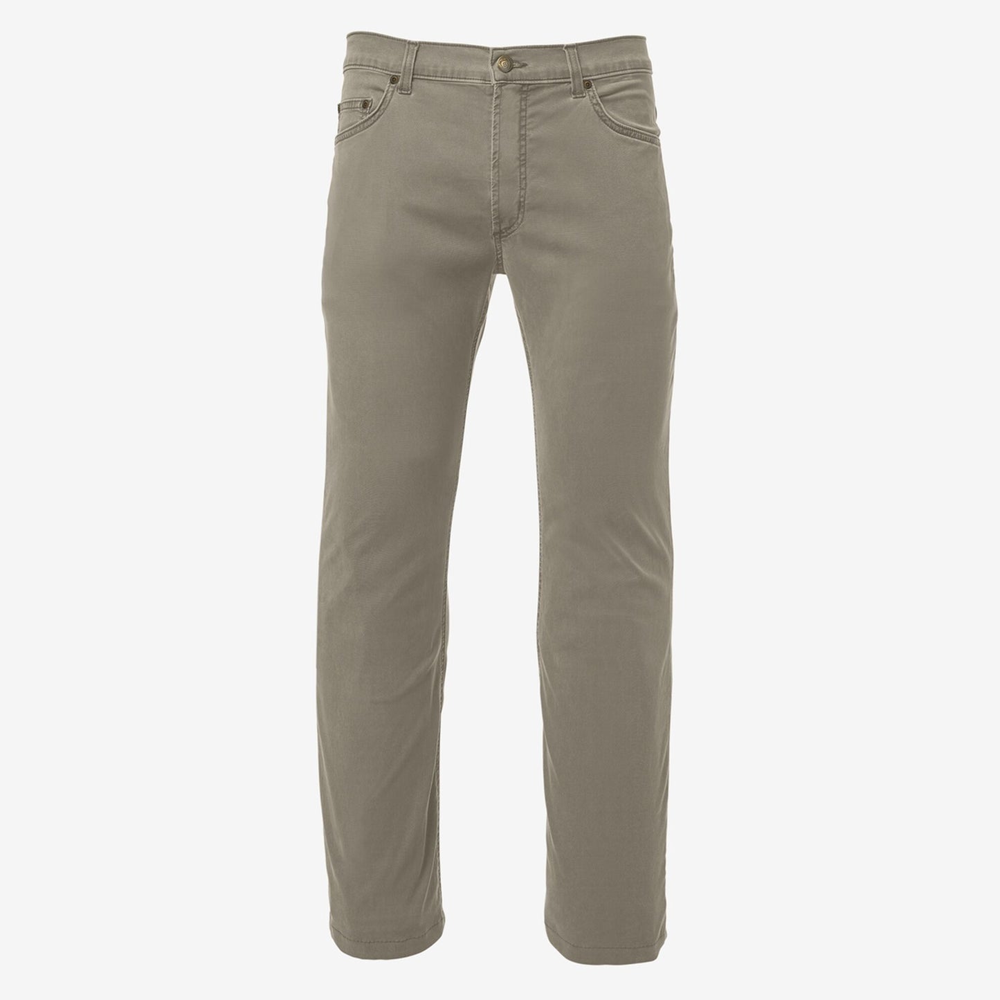 5 Pocket Straight Fit Pants - Khaki