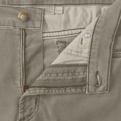 5 Pocket Straight Fit Pants - Khaki