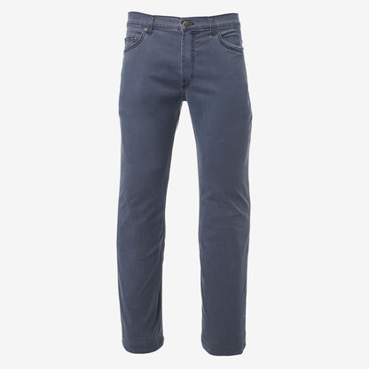 5 Pocket Straight Fit Pants - Navy