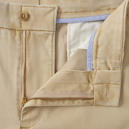 Straight Fit Performance Pants - Tan